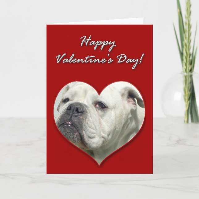Tarjeta inglesa del día de San Valentín del (Anverso)