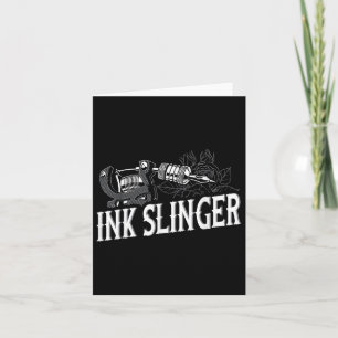 Tarjeta Ink Slinger - Artista de tatuajes