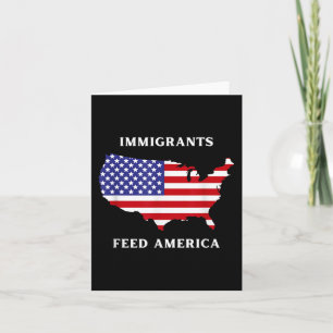 Tarjeta Inmigrantes alimentan a Estados Unidos Derechos de