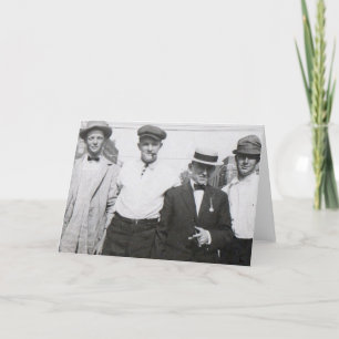 Tarjeta Inmigrantes de Kansas City Vintage 1909