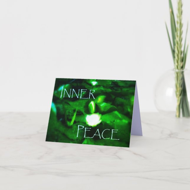 TARJETA INNER PEACE SMALL GREETING CARD (Anverso)