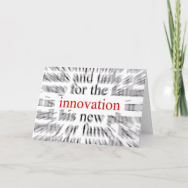 Tarjeta Innovación