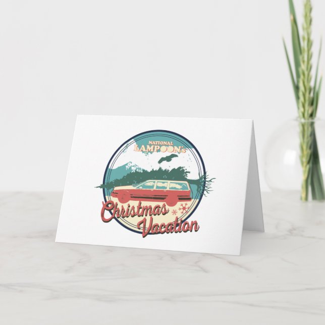 Tarjeta Insígnia de la Vacación de Navidad de National Lam (Anverso)