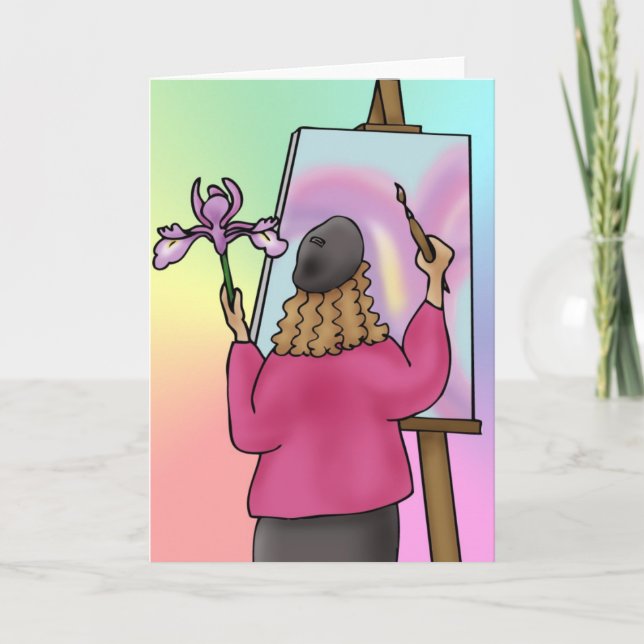 Tarjeta Inspiración artística (Anverso)