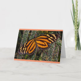 Tarjeta Inspiración de la mariposa
