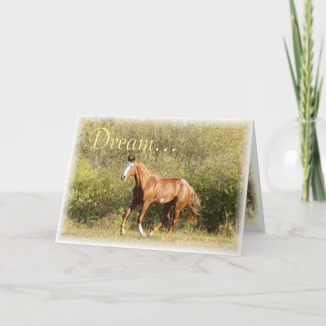 Tarjeta Inspiración de sueño sucio de correr sutilmente (Anverso)