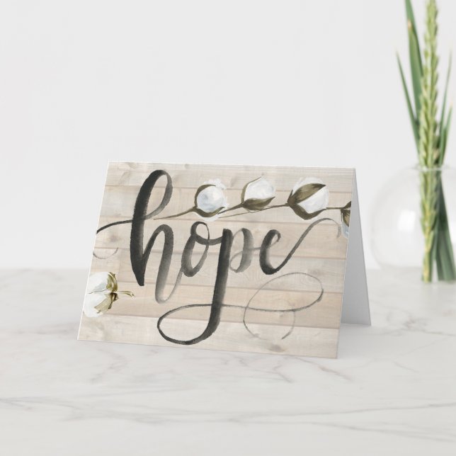 Tarjeta Inspiración del cortijo - esperanza (Anverso)