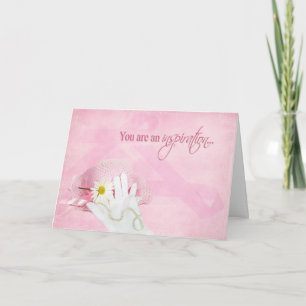 Tarjeta Inspiración para la Conciencia del Cáncer de Mama