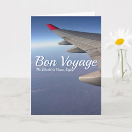 Tarjeta Inspiraciones de viaje Bon Voyage