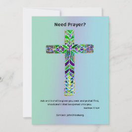 Tarjeta inspiradora de esperanza