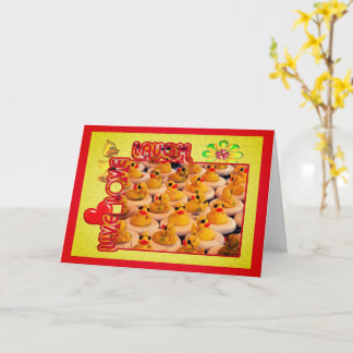 Tarjeta Inspiradora de Live Love Laureando Rubber 