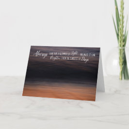 Tarjeta inspiradora para incentivar o motivar