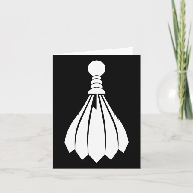 Tarjeta Instructor de Badminton del transbordador (Anverso)