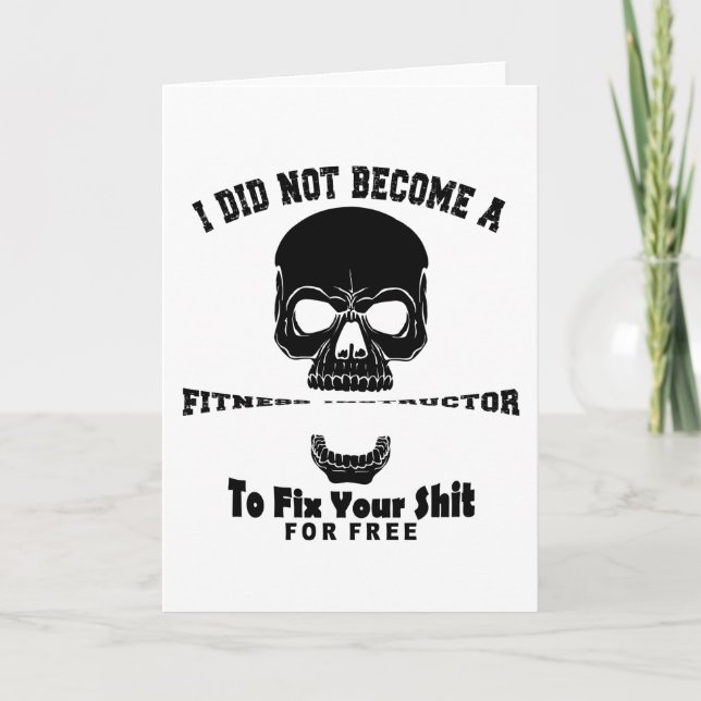 Tarjeta Instructor de fitness (Anverso)