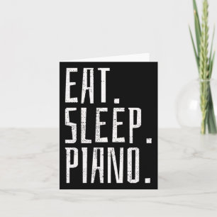 Tarjeta Instrumento de música de piano Pianista Regalo Vin