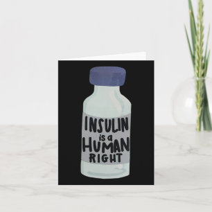 Tarjeta Insulina Es Un Derecho Humano Diabetes Conciencia