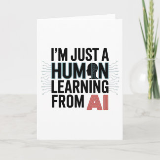 Tarjeta Inteligencia Artificial Aprendizaje Humano AI