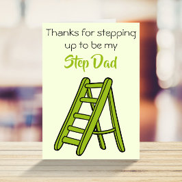 Tarjeta Intensificando el divertido Día del Padre personal