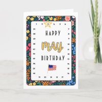Tarjeta interactiva de cumpleaños de Star May