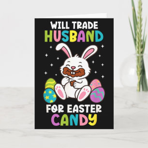 Tarjeta Intercambiaré Marido Por Caramelo De Pascua Divert