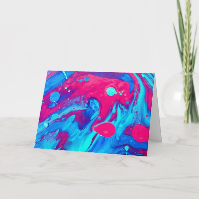 Tarjeta Interior de una lámpara de lava (Anverso)