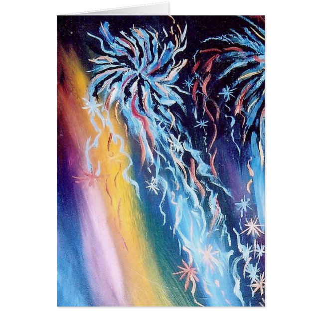 Tarjeta interior en blanco al personalizar o a la  (Frente)