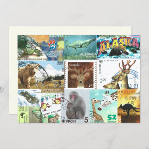 Tarjeta internacional de marca de marca de reposo