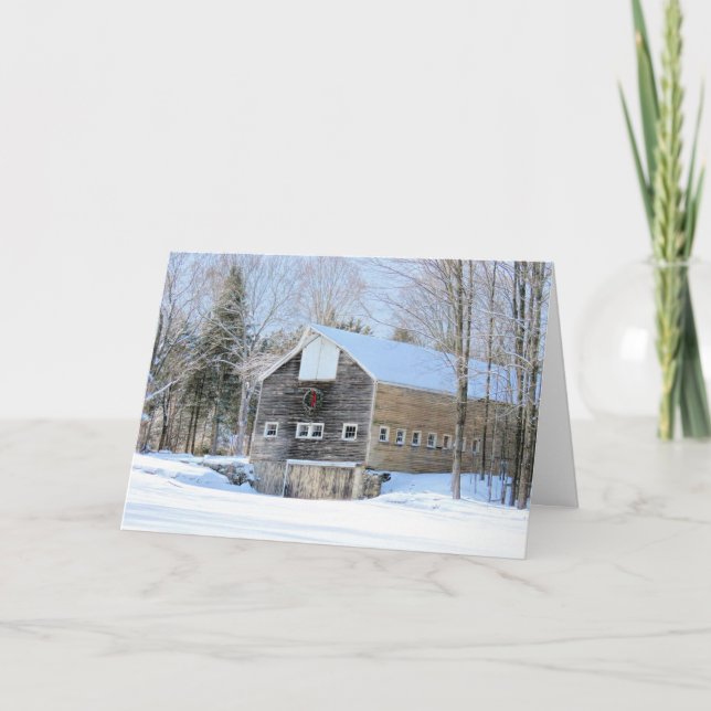 Tarjeta Invierno de Hampshire (Anverso)