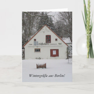 Tarjeta Invierno en Berlín