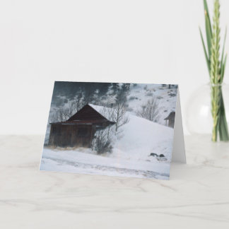 Tarjeta Invierno en Eldora Colorado