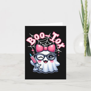 Tarjeta Inyector de enfermera Boo-tox Halloween Filler Bot