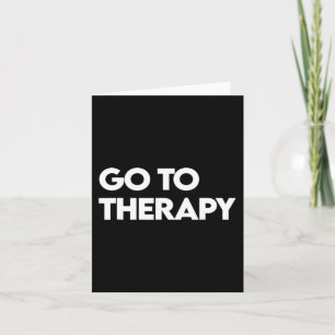 Tarjeta Ir A Terapia