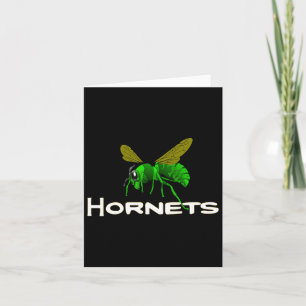 Tarjeta Ir Hornets Green Footbyll Bysketbyll Chee