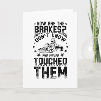 Tarjeta Ir Kart Nunca Toque Los Frenos