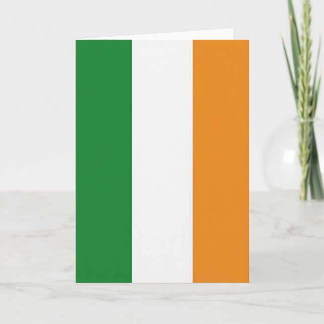 Tarjeta Ireland Colors Pride Great Card (Anverso)