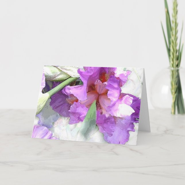 Tarjeta iris (Anverso)