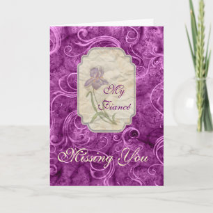 Tarjeta Iris de Srta. You Love Fiancé Purple