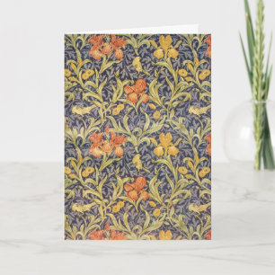 Tarjeta "Iris" de William Morris