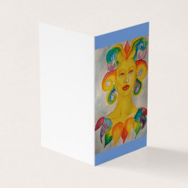 Tarjeta Iris, diosa del arcoiris