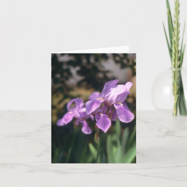 Tarjeta Iris Notecard (Anverso)