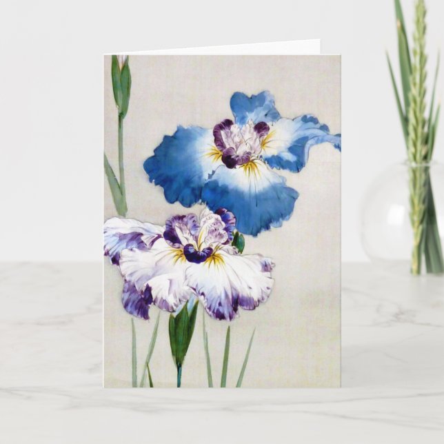 Tarjeta Iris, Watanabe Seitei (Anverso)