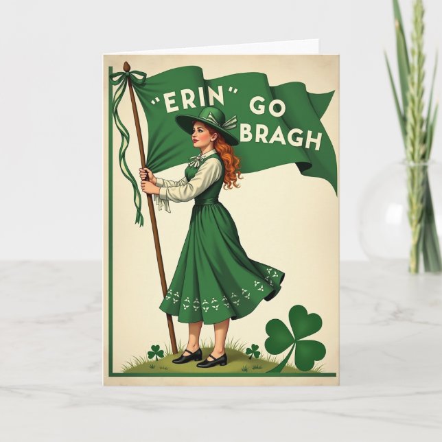 Tarjeta Irish Pride Celebration Card (Anverso)