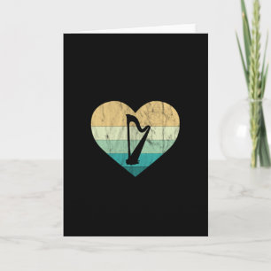 Tarjeta Irlanda: Amo el Harp Irlandés