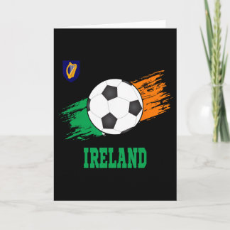 Tarjeta Irlanda Fútbol Irlandés Fútbol Irlanda Futbol