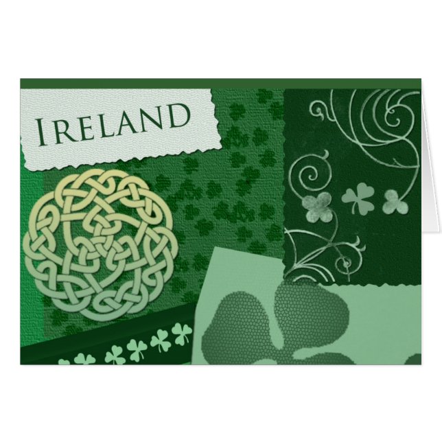 Tarjeta irlandesa (Anverso (Horizontal))