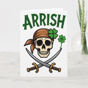 Tarjeta Irlandesa Pirata Arrish