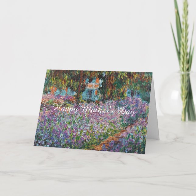 Tarjeta Irlandeses en el Día de la Madre, el Bella Artes d (Anverso)