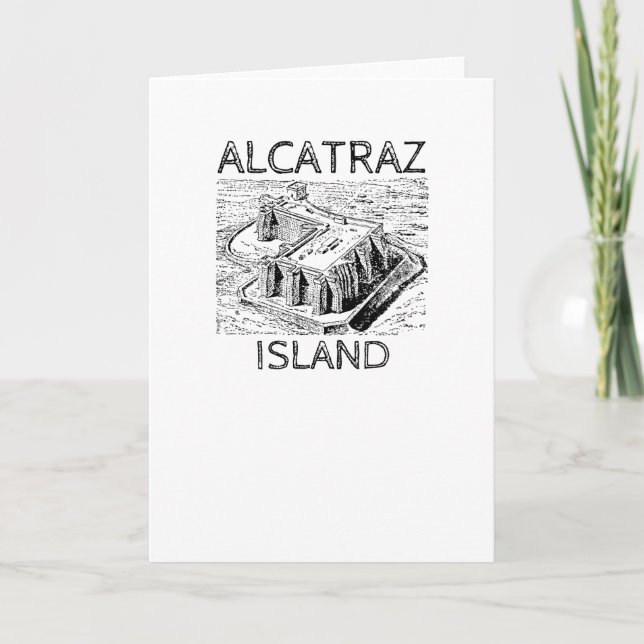 Tarjeta Isla Alcatraz (Anverso)