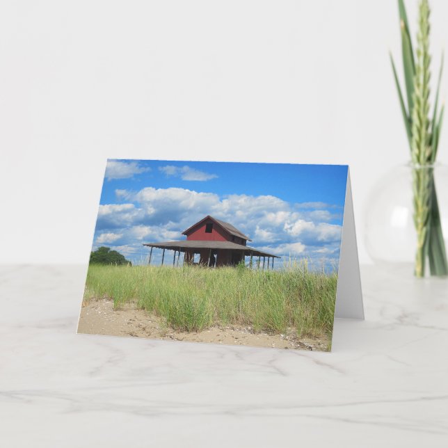 Tarjeta Isla de Grass Notecard (Anverso)