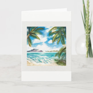 Tarjeta "Isla Eon" con sobre